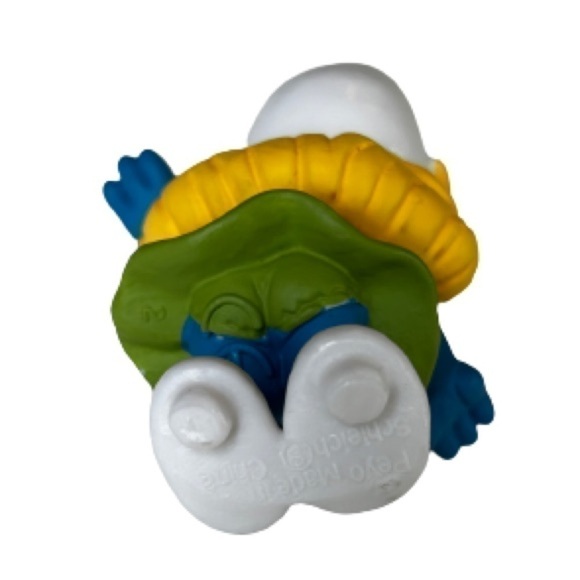 NWOT PEYO Figurine, Hawaïen Smurfette / Schtroumpfette Hawaïenne, Kids - Picture 3 of 4